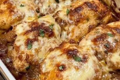 Thumbnail for French Onion Chicken Bake