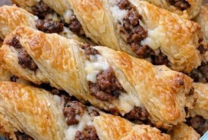 Thumbnail for 4-Ingredient Beef Puff Pastry Twists
