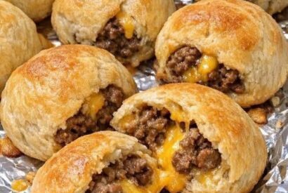 Thumbnail for Cheesy Beef Biscuit Bombs