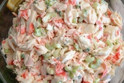 Thumbnail for 4-Ingredient Imitation Crab Salad