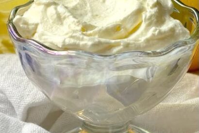 Thumbnail for Classic Lemon Syllabub A Light, Velvety, and Refreshing No-Bake British Dessert Made with Fresh Citrus, Cream, and a Hint of Sweetness