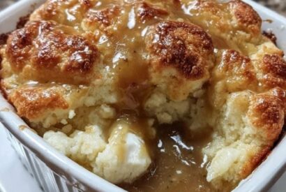 Thumbnail for Classic Old-Fashioned Fruit Cobbler A Warm, Golden, and Comforting Country Dessert Featuring Sweet Fruit Topped with a Tender, Biscuit-Style Crust