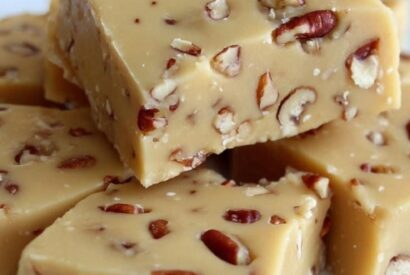 Thumbnail for Classic Butter Pecan Fudge A Rich, Creamy, and Buttery Homemade Candy Loaded with Toasted Pecans and Caramel Notes